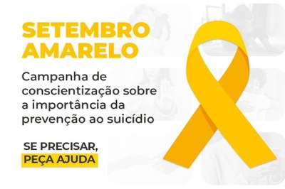 Secretaria da Saúde de São Vicente promove programação especial em alusão ao ‘Setembro Amarelo’