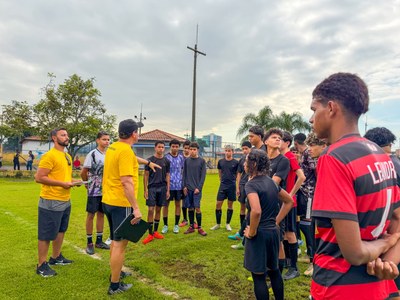 Secretaria de Esportes realiza seletiva para formação da Seleção Vicentina de Futebol