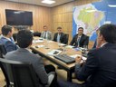 Representantes de São Vicente reúnem-se com autoridades em Brasília para avanço das tratativas de São Vicente na Poligonal do Porto Representantes de São Vicente reúnem-se com autoridades em Brasília para avanço das tratativas de São Vicente na Poligonal do Porto