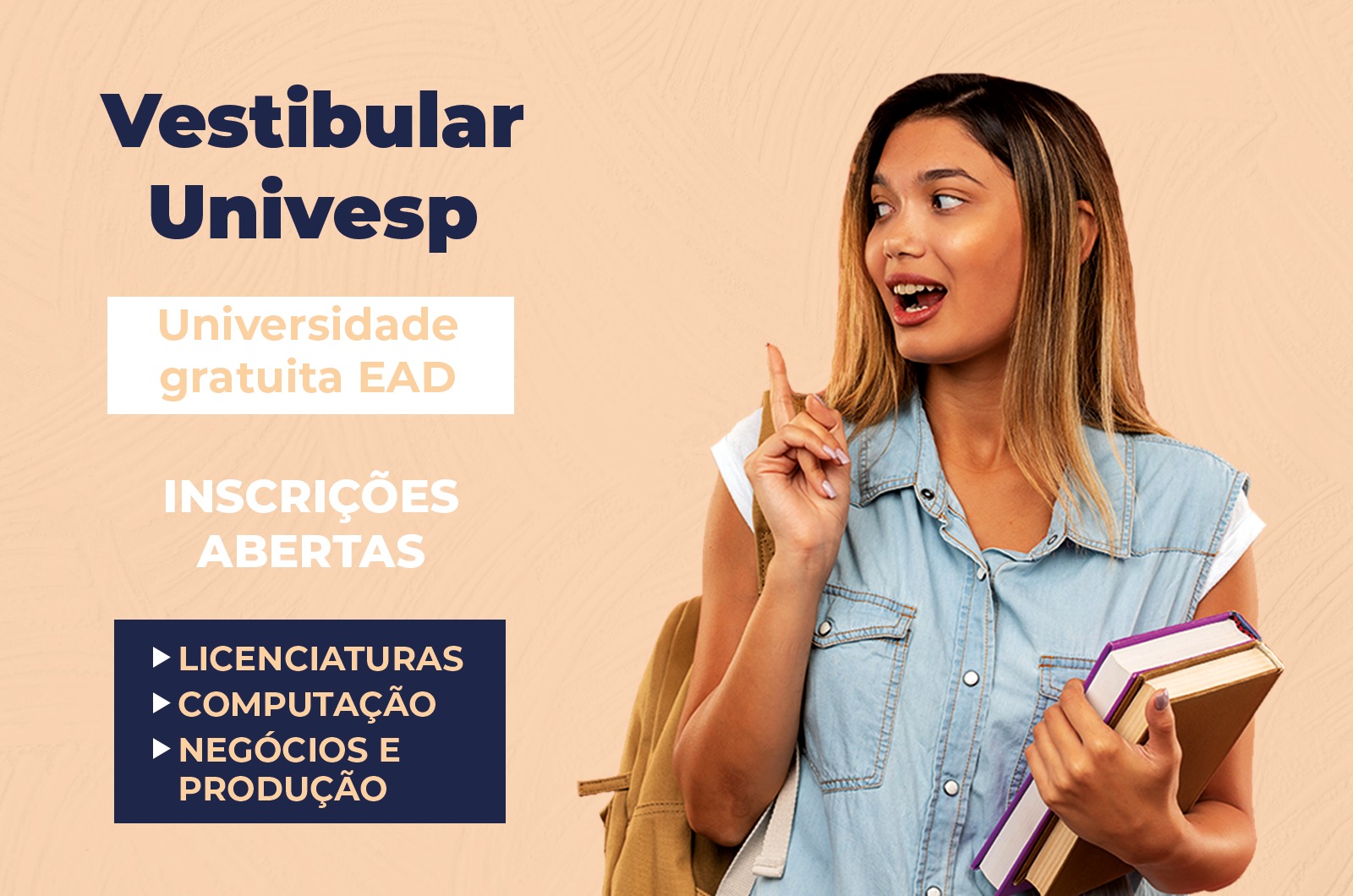 Univesp abre 108 vagas para cursos superiores em São Vicente