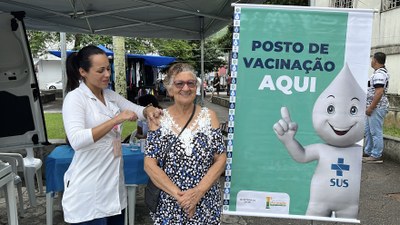Vacimóvel imuniza mais de 460 munícipes contra o vírus da gripe