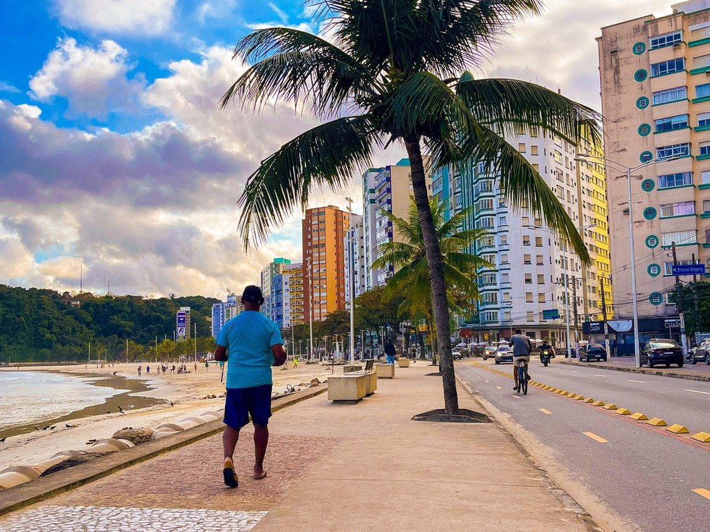 Nova Orla do Gonzaguinha é premiada como uma das três melhores áreas para caminhada no Brasil