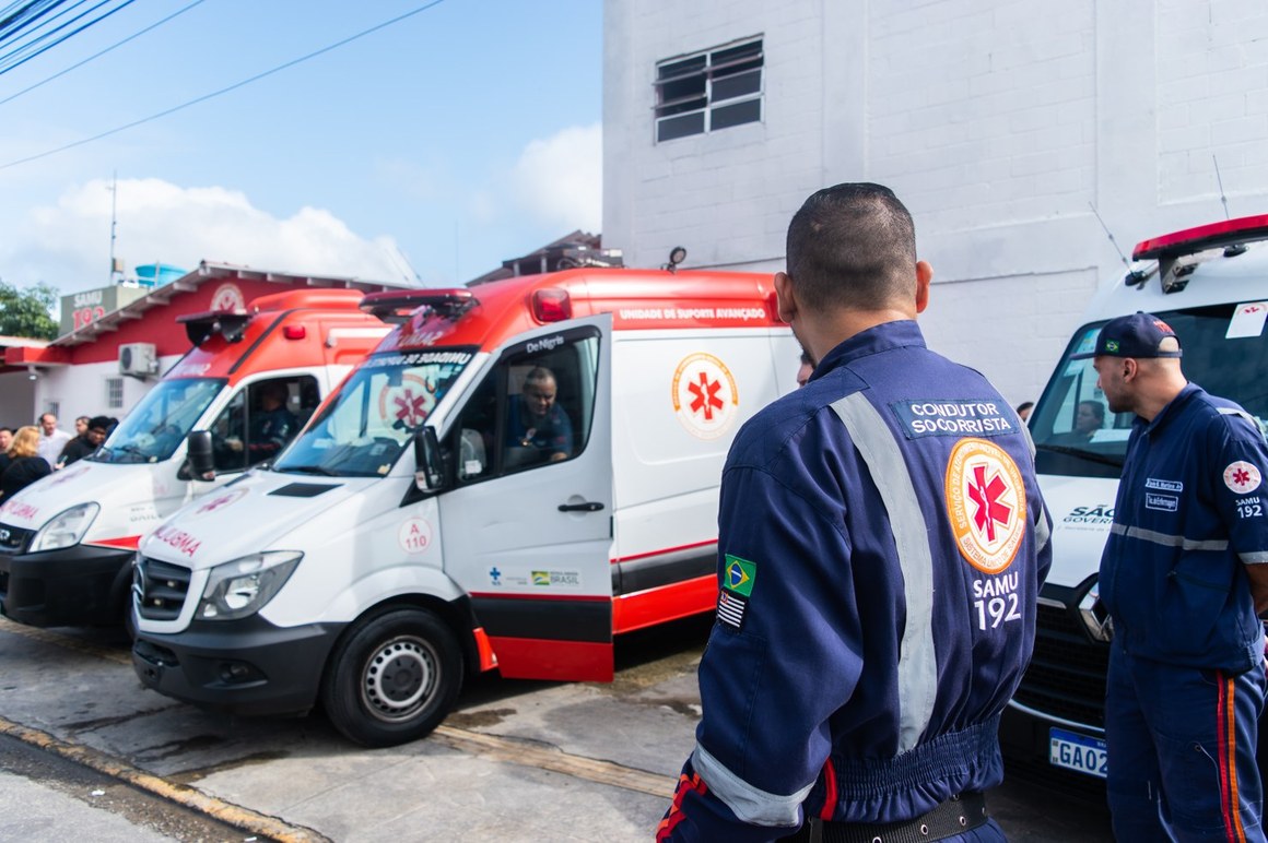 Bebê de 2 meses é salvo por socorrista do Samu de São Vicente