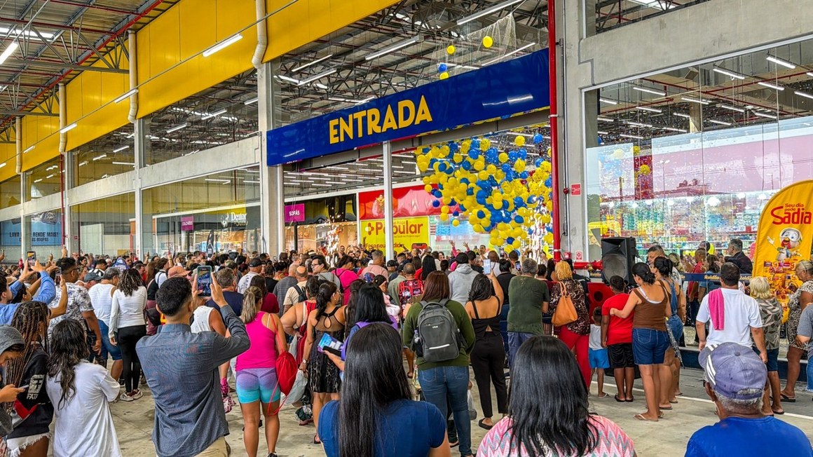 Maior unidade da rede, novo Atacadista Roldão é inaugurado em São Vicente e gera mais de 300 empregos